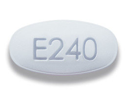 ERLEADA 240 mg tablet marked with E240