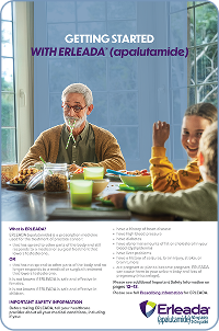 ERLEADA getting started patient education brochure cover