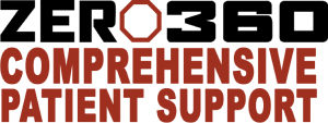 ZERO360 Comprehensive patient support logo